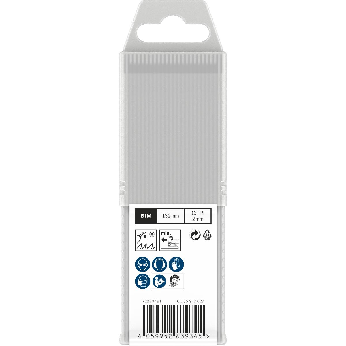 Bosch PRO Metal Pipes and Profiles T321BF Stichsägeblatt,132 mm