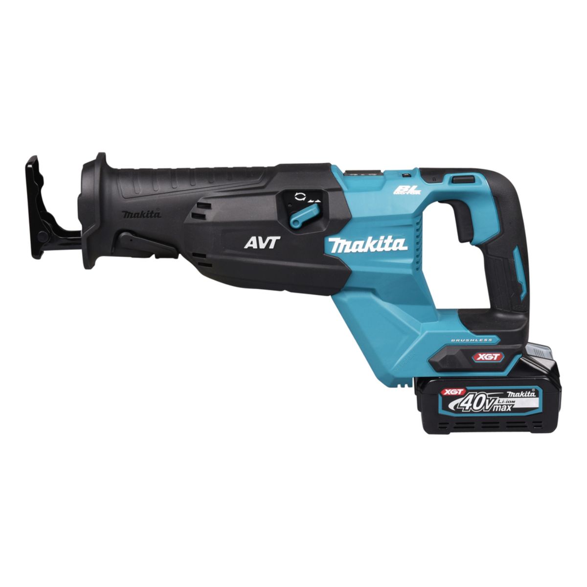 Makita Akku-Reciprosäge 40V max. / 4,0 Ah, 2 Akkus + Ladegerät im Transportkoffer JR002GM201