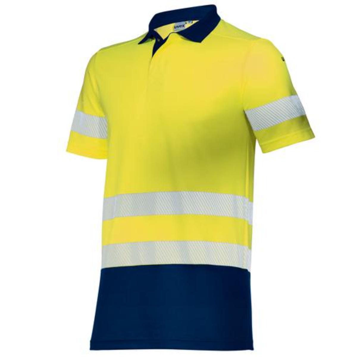 uvex suXXeed construction Poloshirt Warnfarben