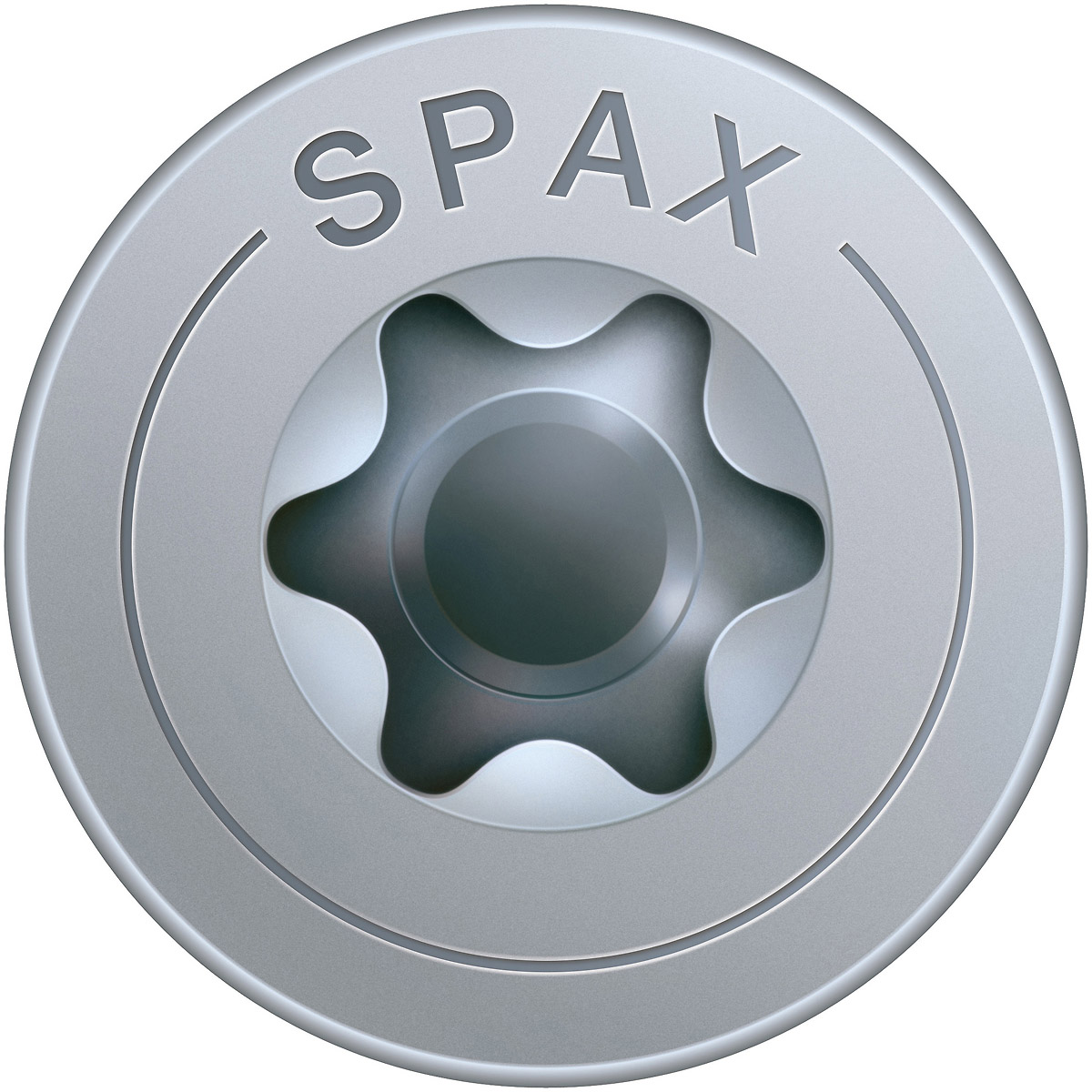 SPAX Tellerkopf ohne Linse T-Star Plus T20 Gewindelänge 46 mm WIROX, 150 Stück
