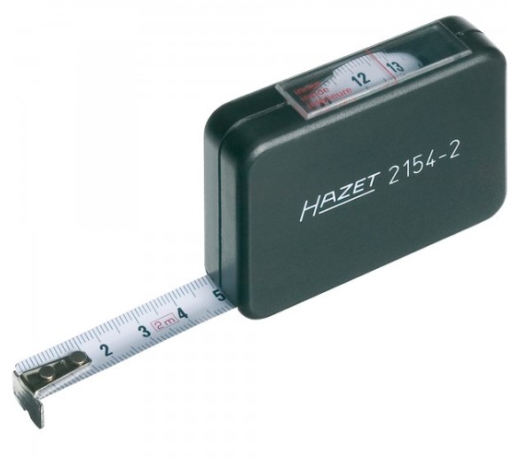 HAZET Rollband-Maß - 2 Meter Länge