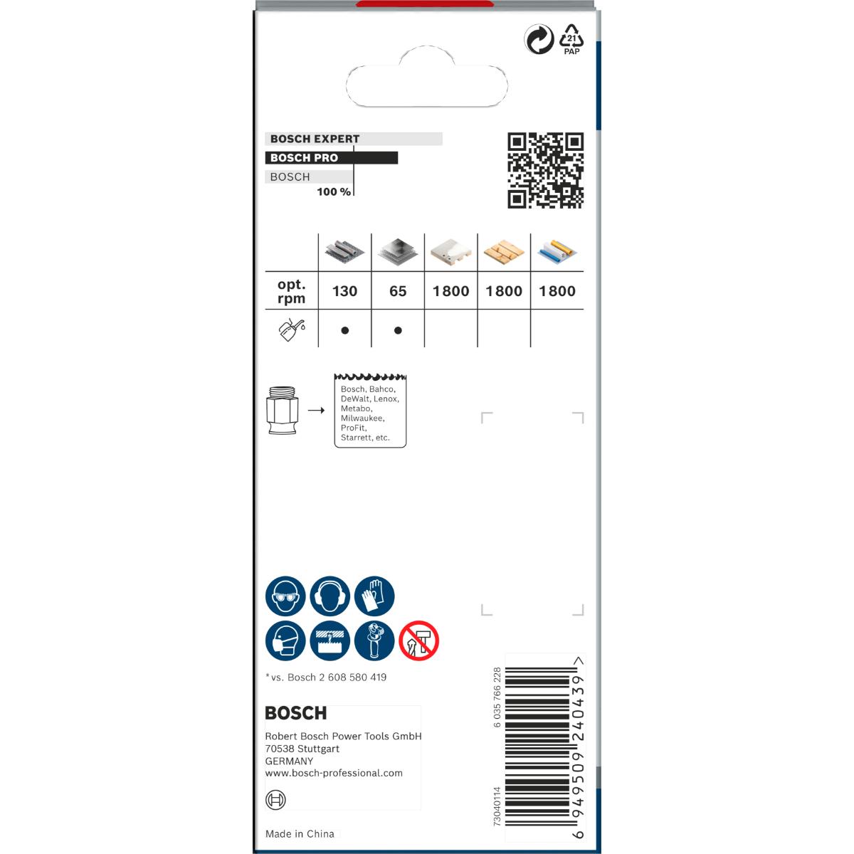 Bosch PRO Multi Material PC Plus Lochsäge Starter-Set