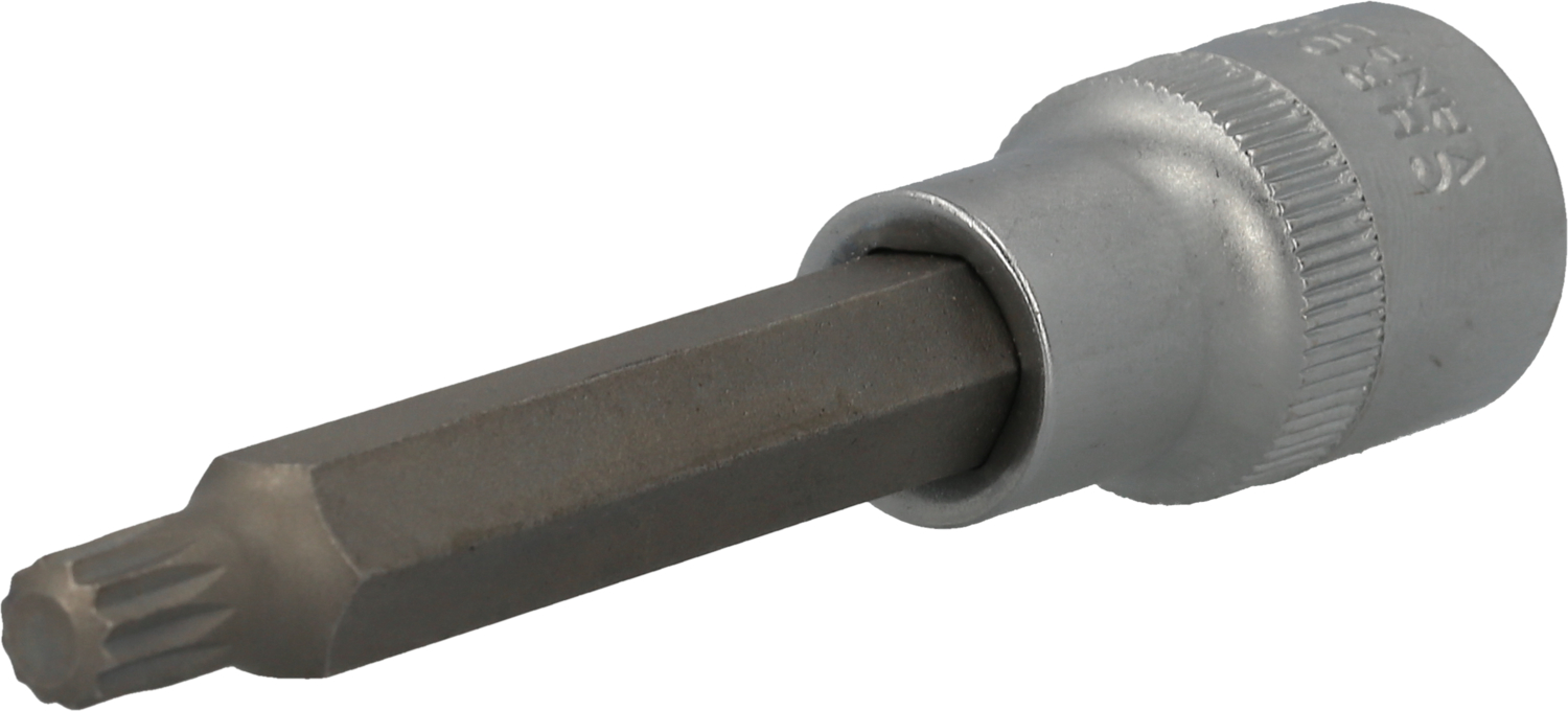 Brilliant Tools 1/2" Vielzahn-Bit-Stecknuss, 100 mm lang