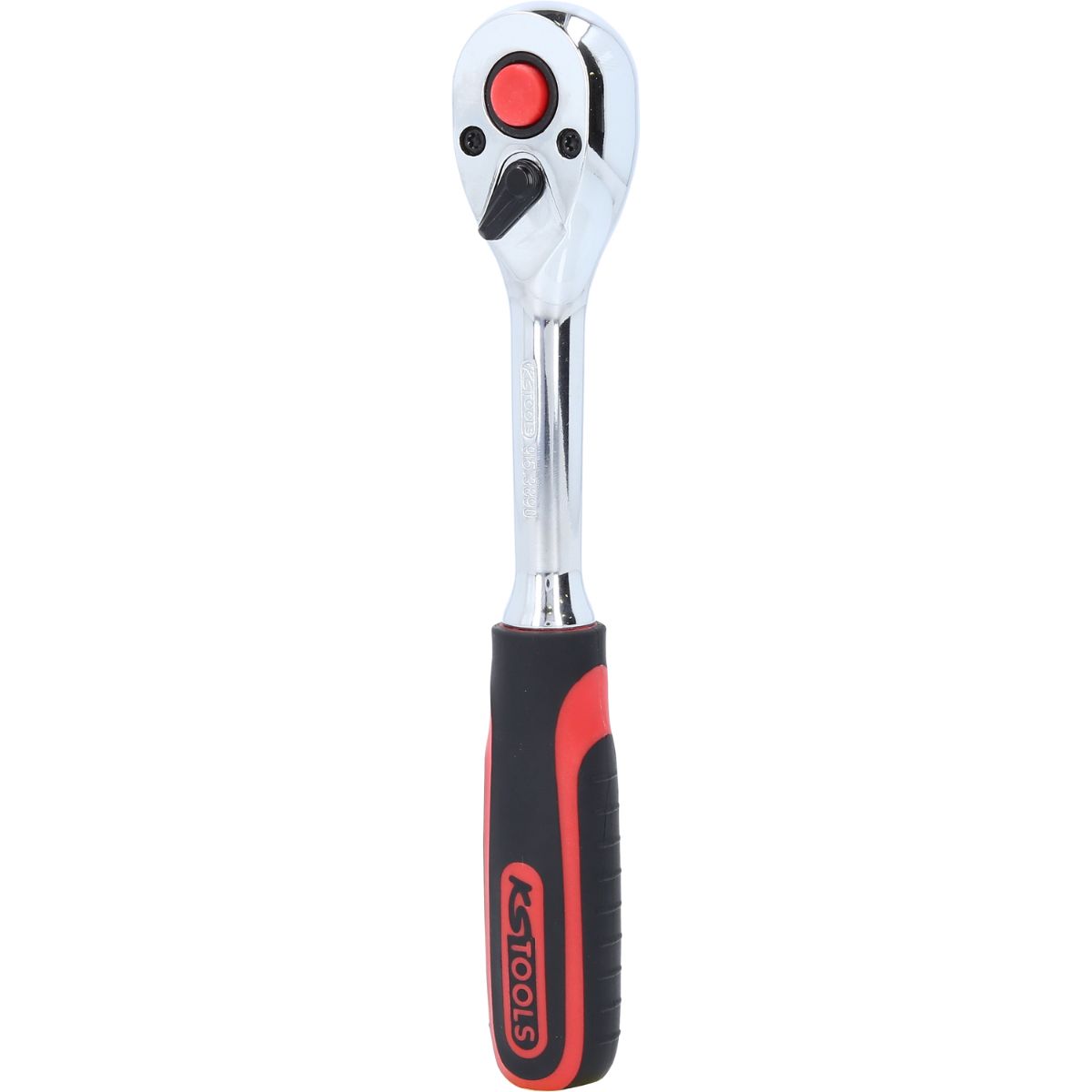 KS Tools 3/8" CHROMEplus Umschaltknarre, 72 Zahn, Kunststoffgriff