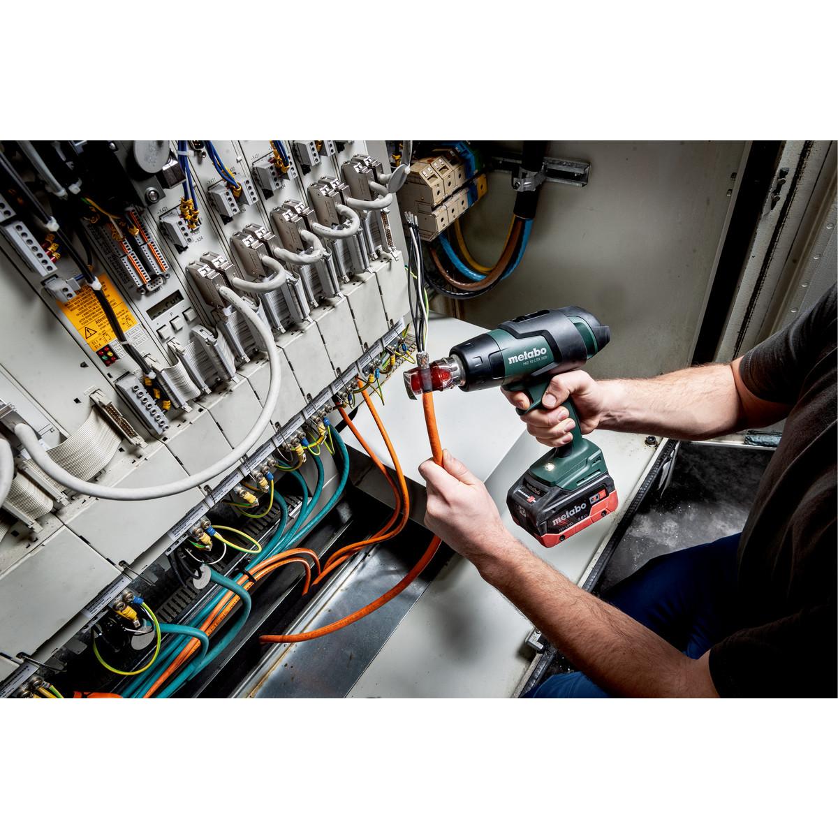 Metabo Akku-Heißluftgebläse HG 18 LTX 500 - Karton