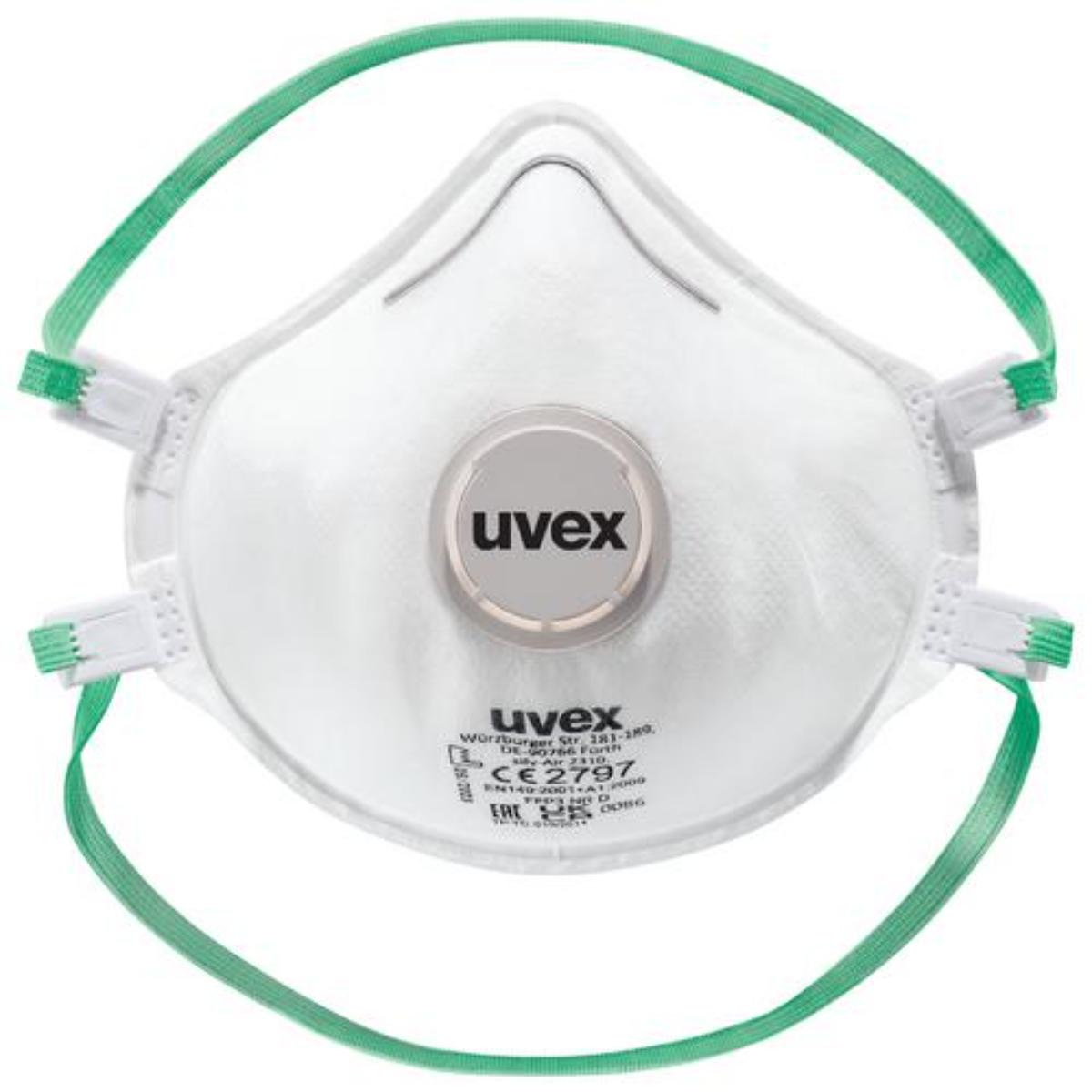uvex silv-Air c Atemschutzmaske 2310 planet FFP3 - 15 Stück