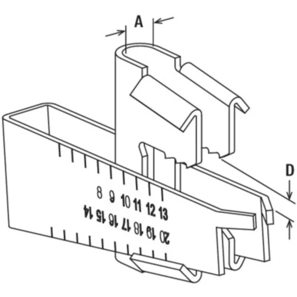 Fischer Trägerklammer TKL S Ø11 A4