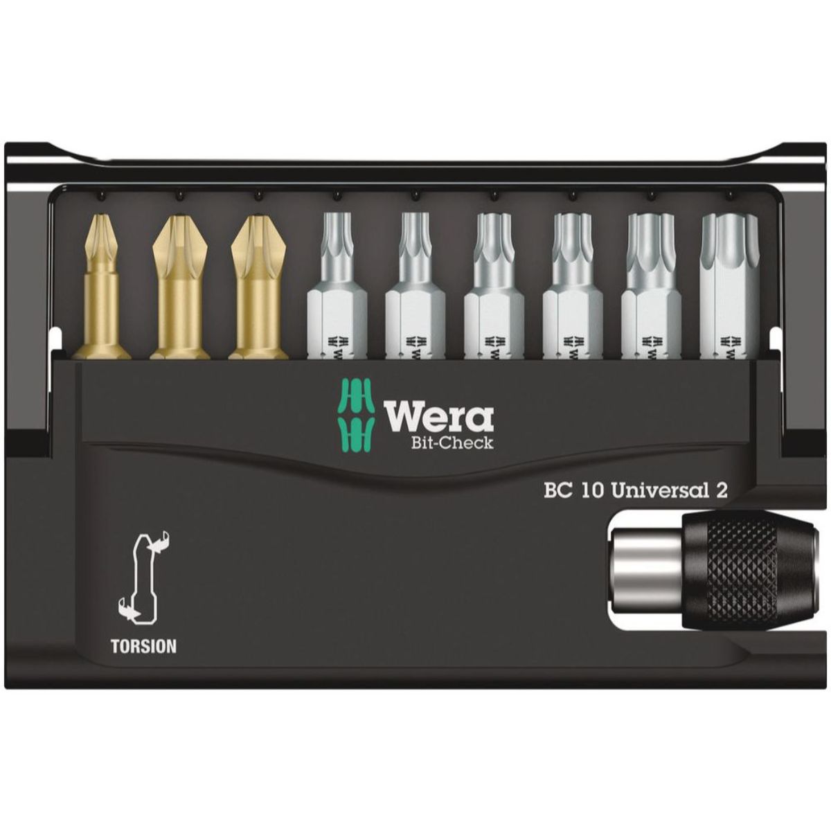 Wera Bit-Check 10 Universal 2, 10-teilig