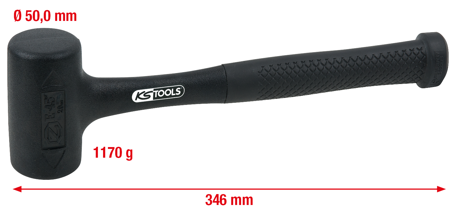 KS Tools Rückschlagfreier Schonhammer