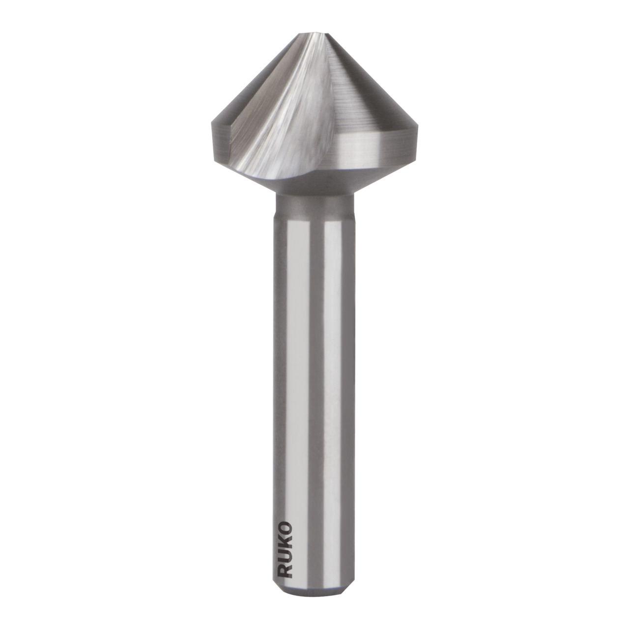 Fräser, Vogelfußkegelfräser, HSS-Schaftfräser, Metallisch, RUKO