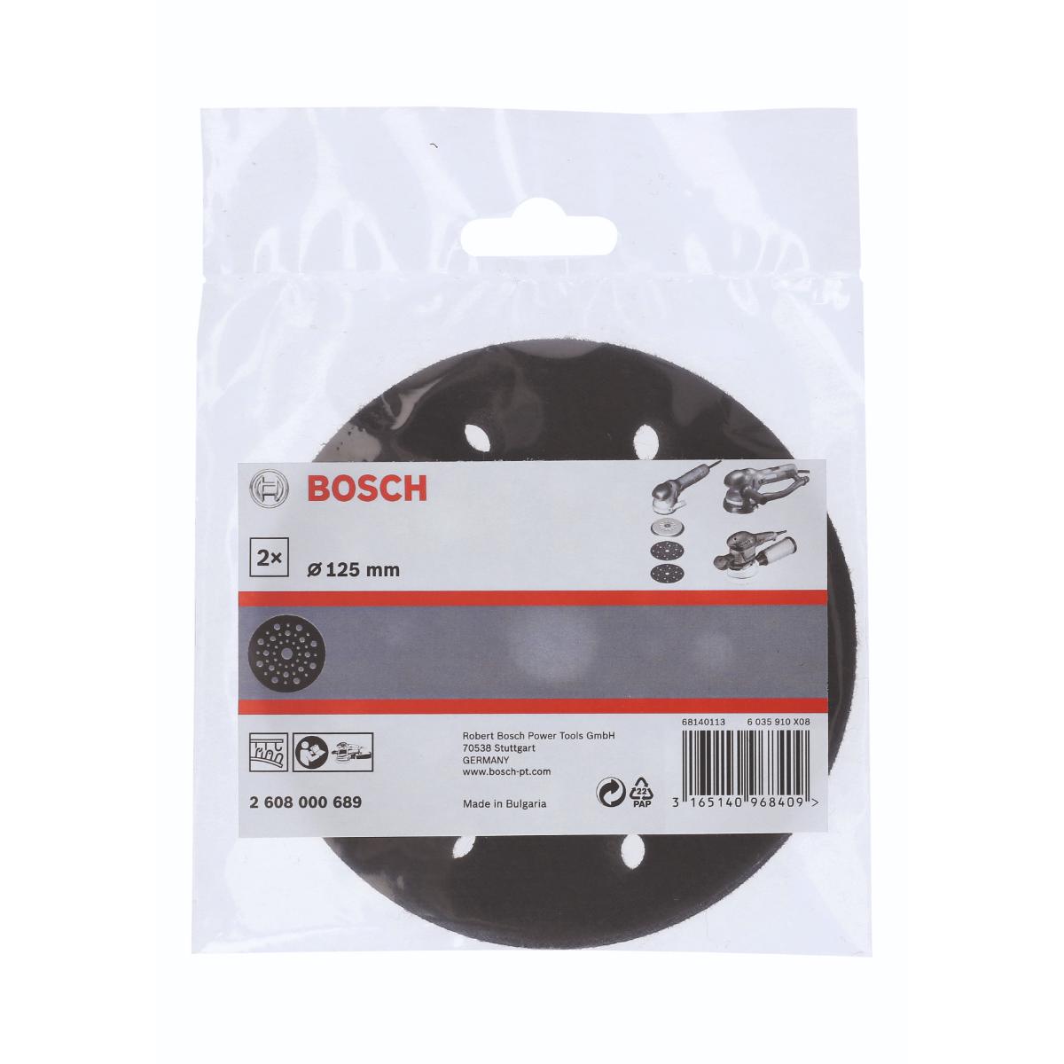 Bosch Schleiftellerschoner für Exzenterschleifer, 2er-Pack