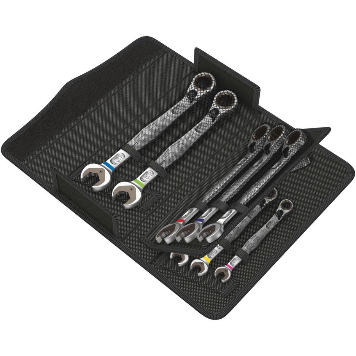 Wera 6001 Joker Switch 11 Set 1 Maul-Ringratschenschlüssel-Satz, 11-teilig