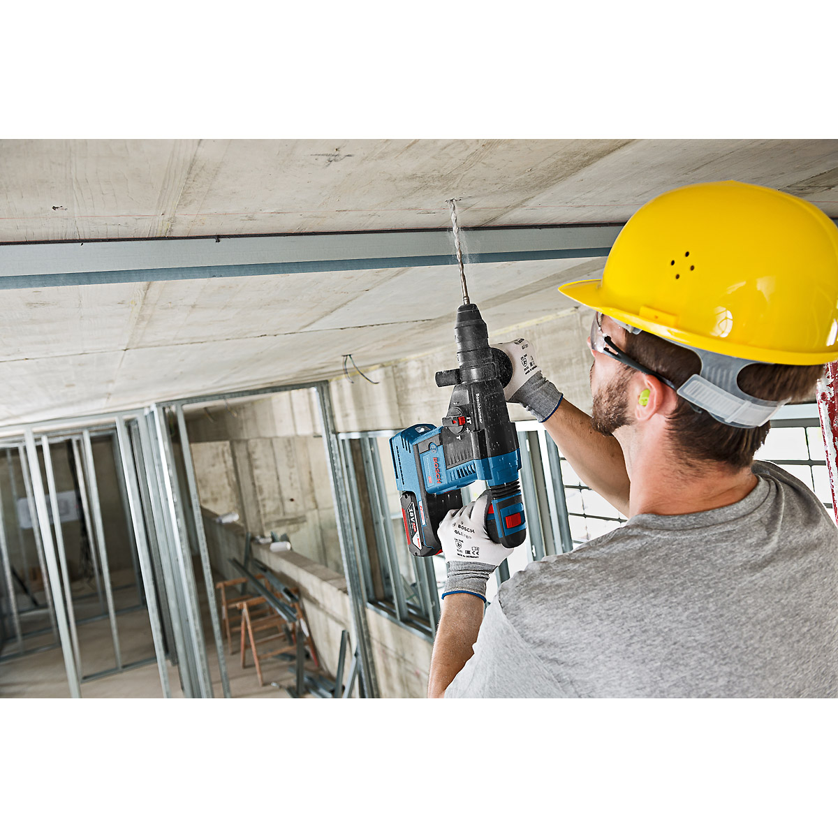 Bosch Akku-Bohrhammer mit SDS plus GBH 18V-26 F, Solo Version