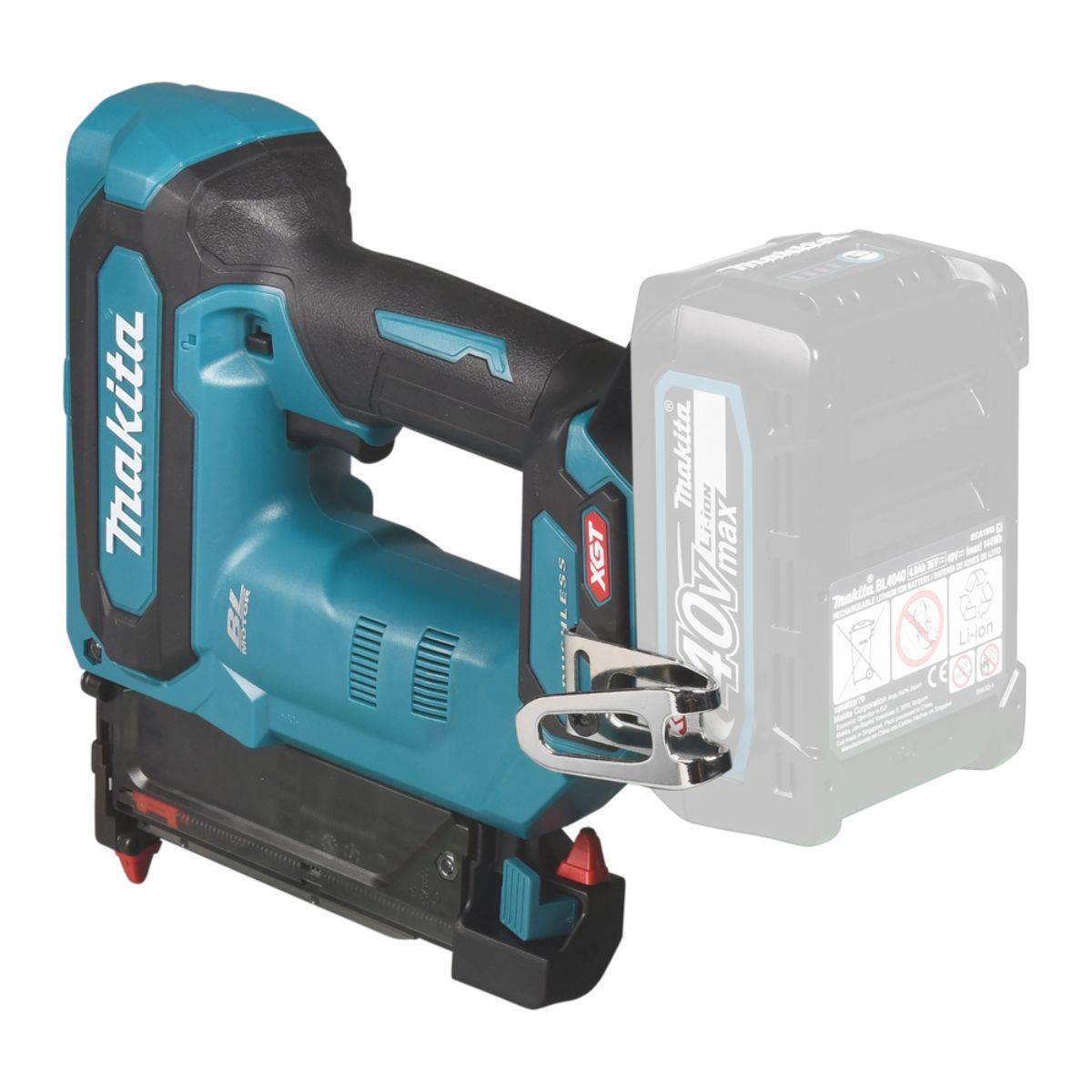 Makita Akku-Stiftnagler 40V max. (ohne Akku, ohne Ladegerät) PT001GZ