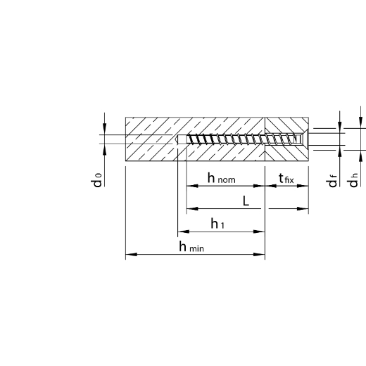 HECO MULTI-MONTI-plus F, 6mm Senkkopf, T-Drive, A2K
