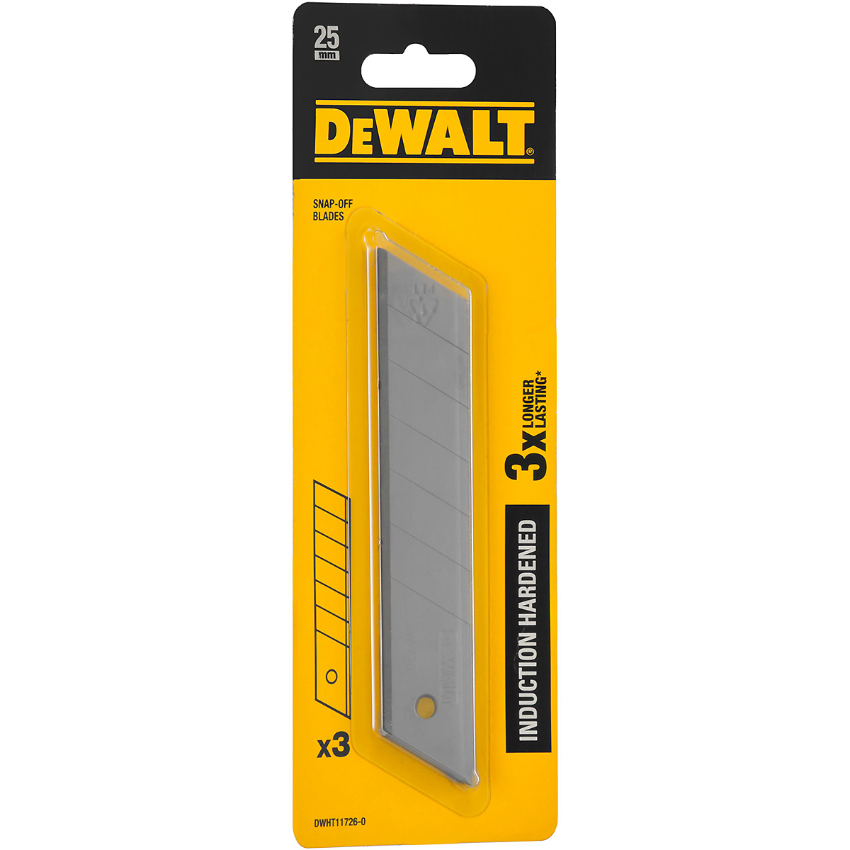 DEWALT Abbrechklingen 25mm 3 Stück