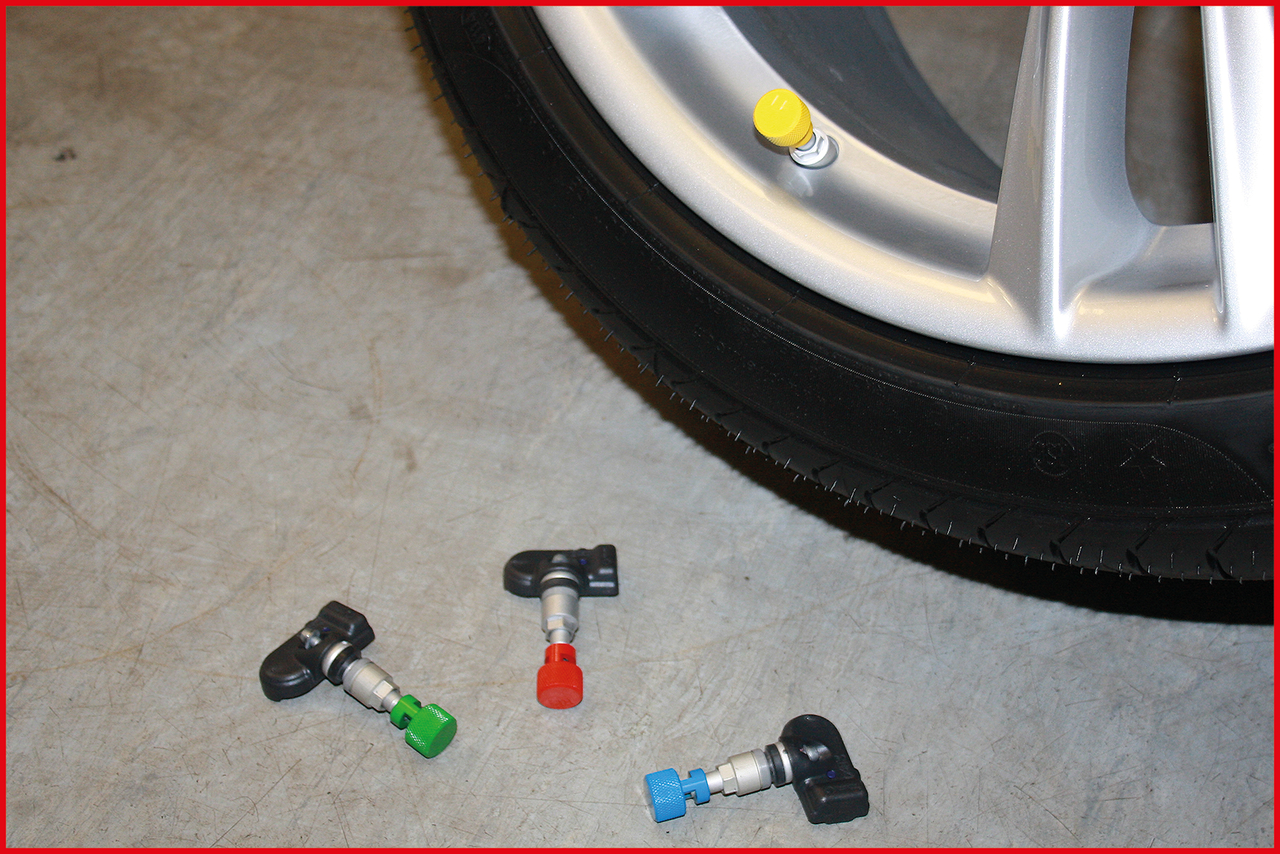 KS Tools RDKS - TPMS Reifenentlüfter-Satz, 4-tlg