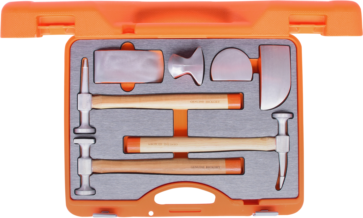 KS Tools Aluminium-Karosserie-Ausbeul-Satz, 7-tlg