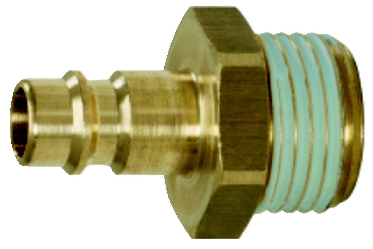 KS Tools Messing-Stecknippel mit Außengewinde