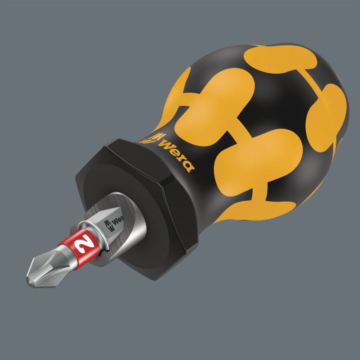Wera 809/1 ESD Stubby Bits-Handhalter, mit Sprengring