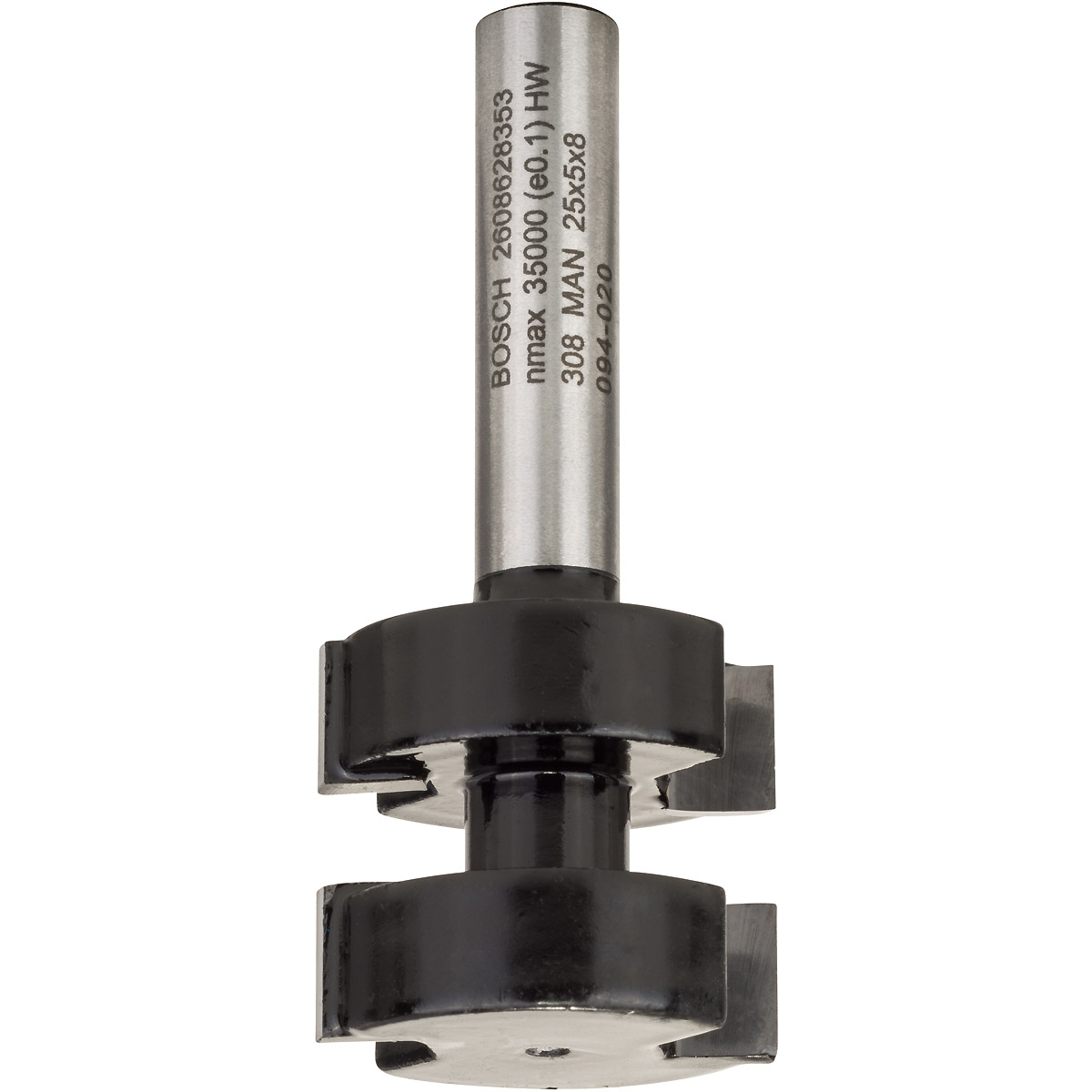 Bosch PRO Federfräser, Schaft (mm): 8, Durchmesser (mm): 25, Breite(mm): 8