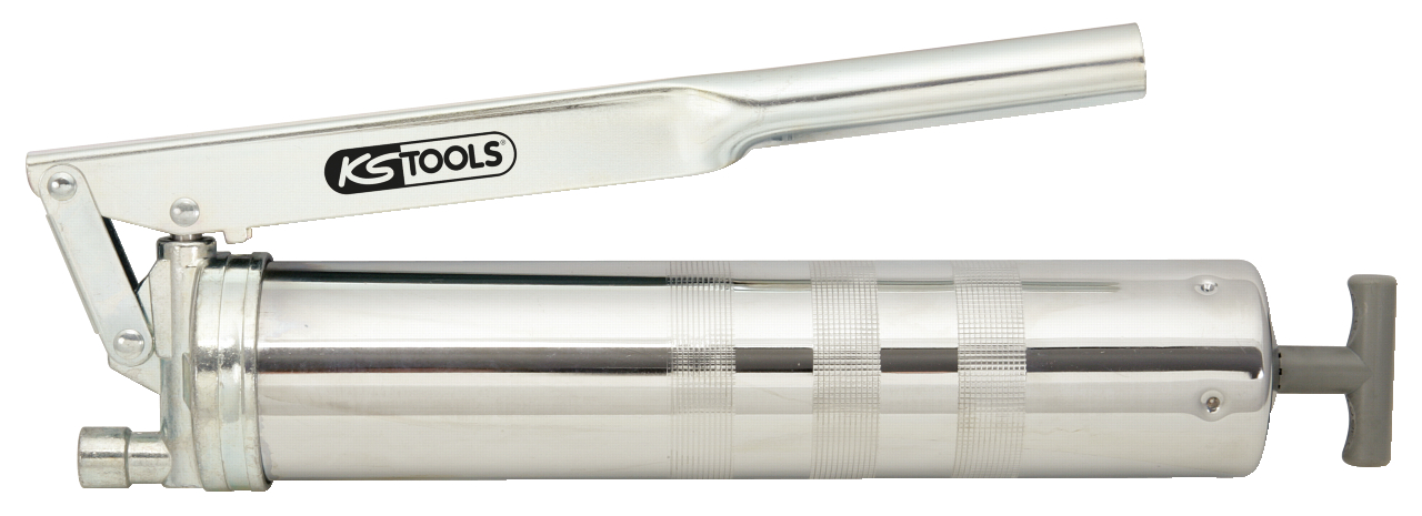 KS Tools Hebel-Fettpresse mit flexiblem Schlauch, 400g