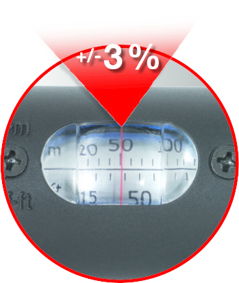 KS Tools 1/2" ERGOTORQUE®precision Ratschen-Drehmomentschlüssel, 40-200Nm, rot