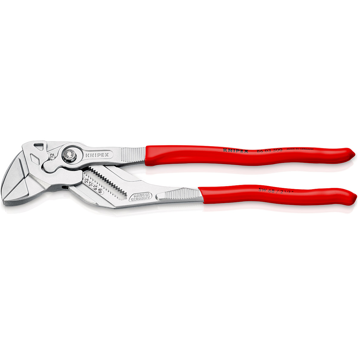 KNIPEX Zangenschlüssel verchromt