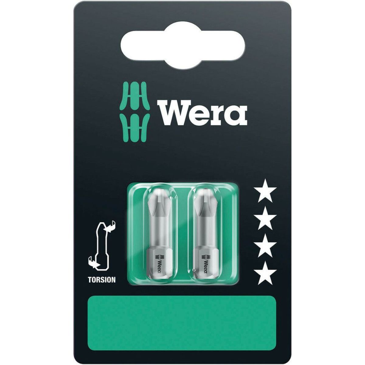 Wera 851/1 TZ SB Bits 25 mm, 2-teilig
