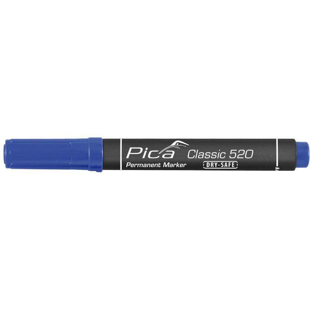 Pica Classic Permanent Marker 1-4mm, Rundspitze 10 Stück