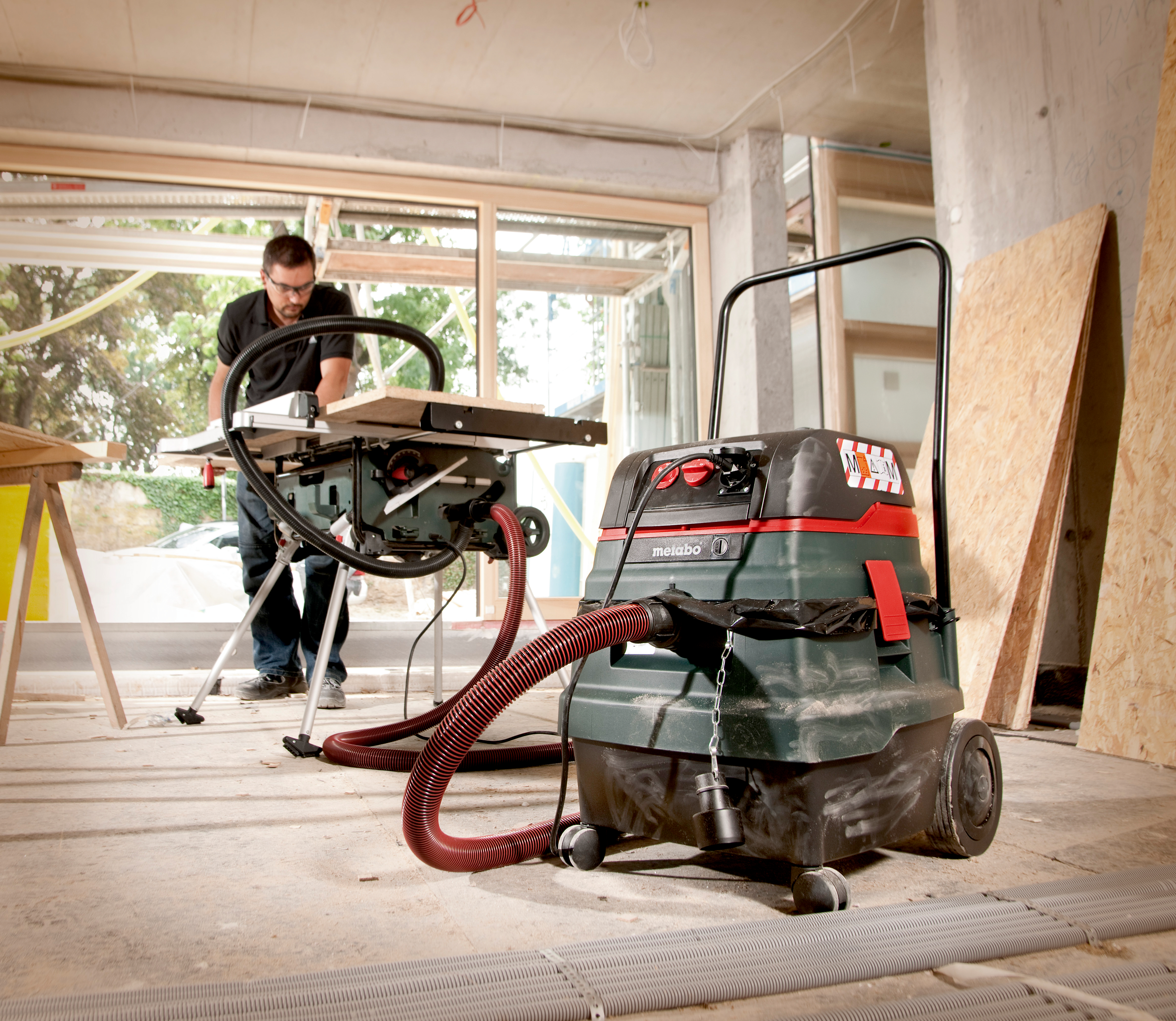 Metabo Allessauger ASR 50 M SC mit elektromagnetischer Abrüttlung - Karton