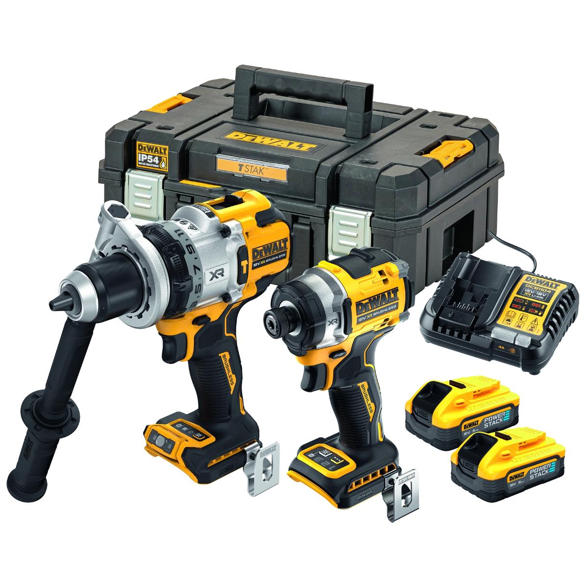 DEWALT Akku-Kombopack 18V 5 Ah, 2-teiliges Set