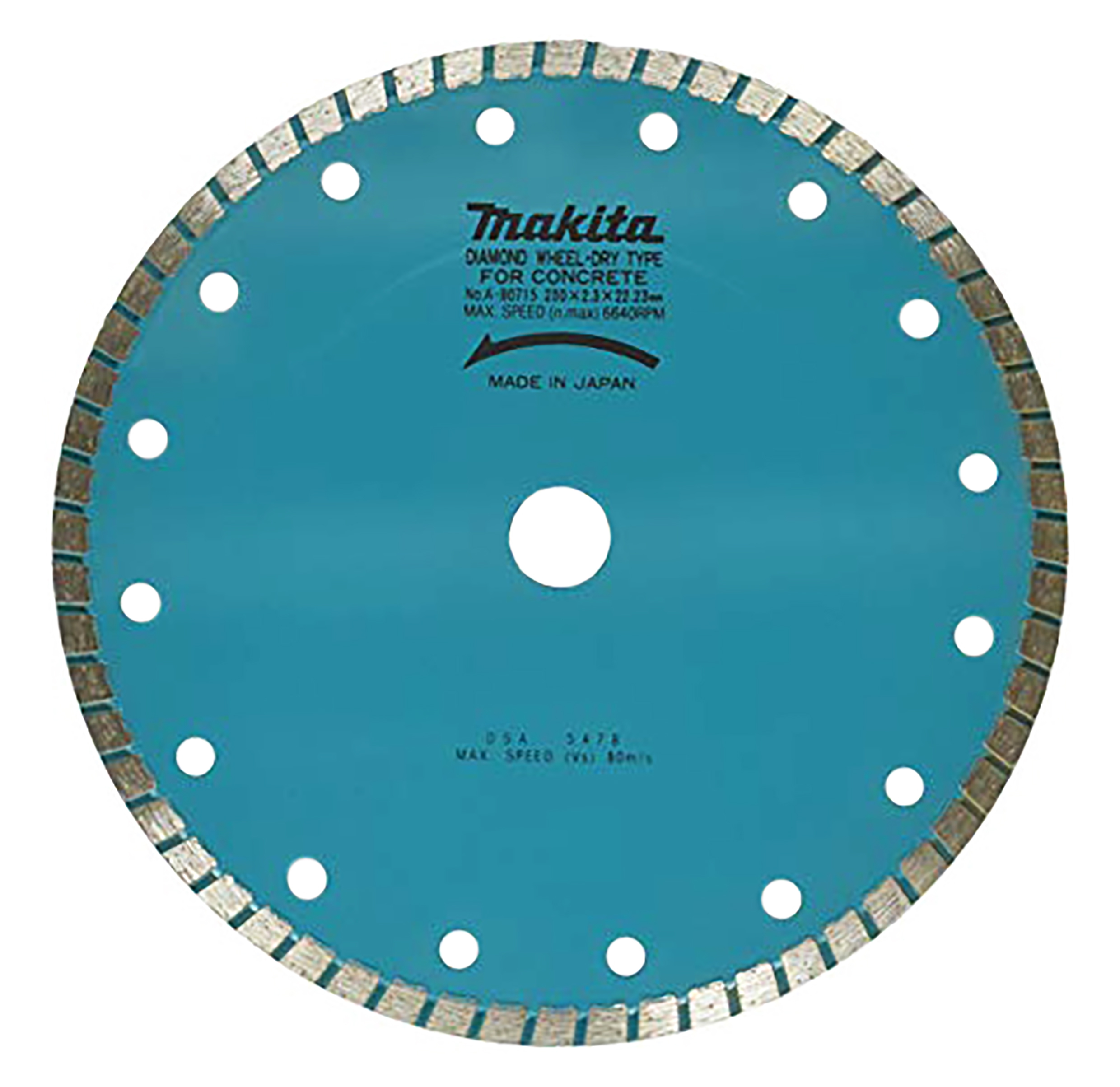 Makita Diamantscheibe 230 mm Pfanne - A-80715