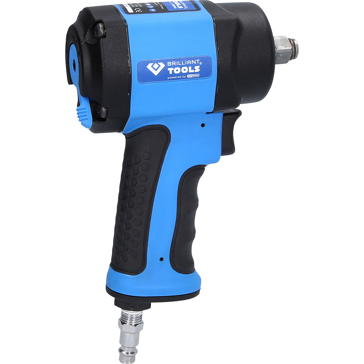 Brilliant Tools 1/2" Mini-Druckluft-Schlagschrauber, 1.240 Nm