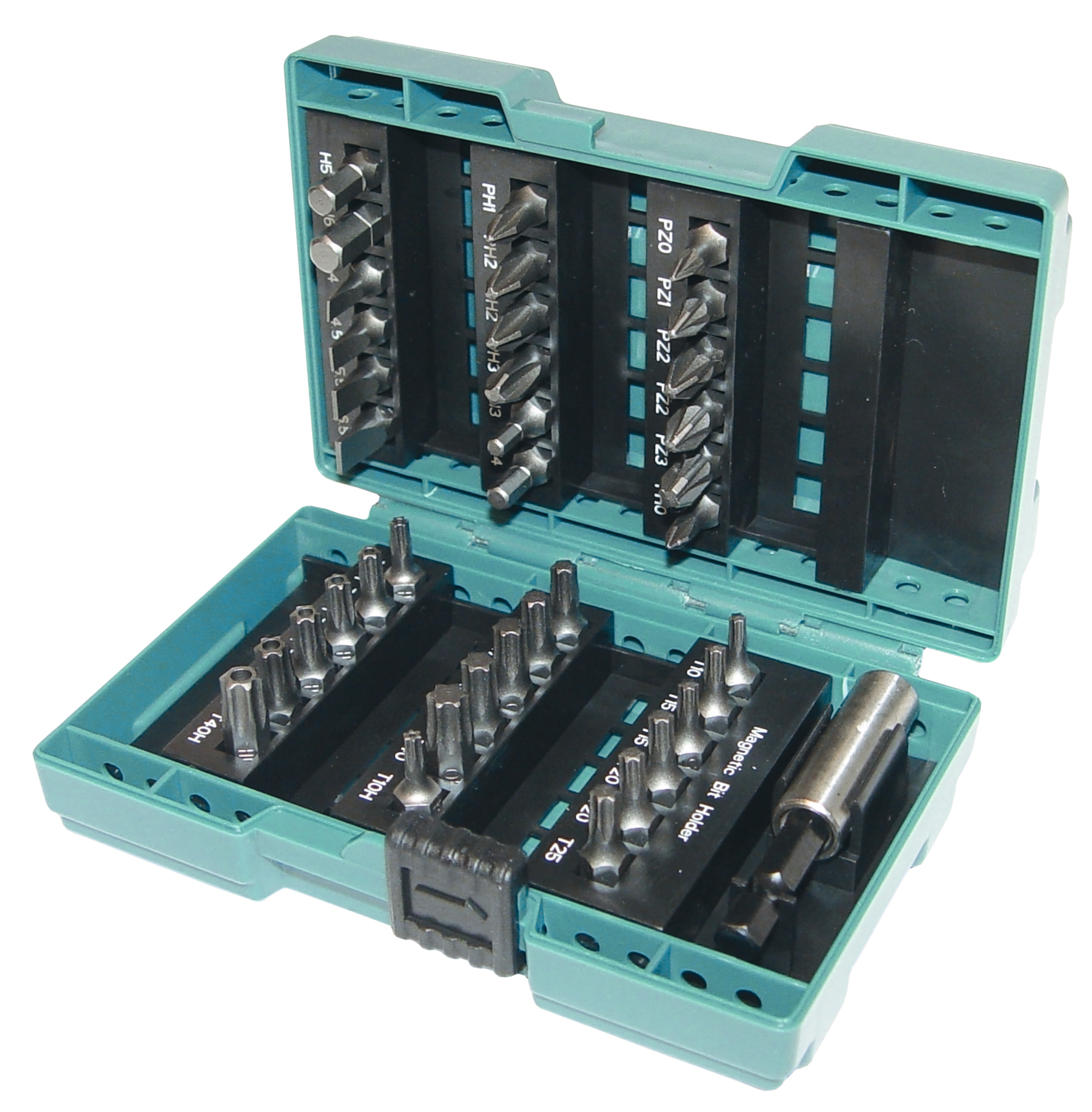 Makita Bit-Set, 37-teilig - PH, PZ, T, H, TH  - B-28606