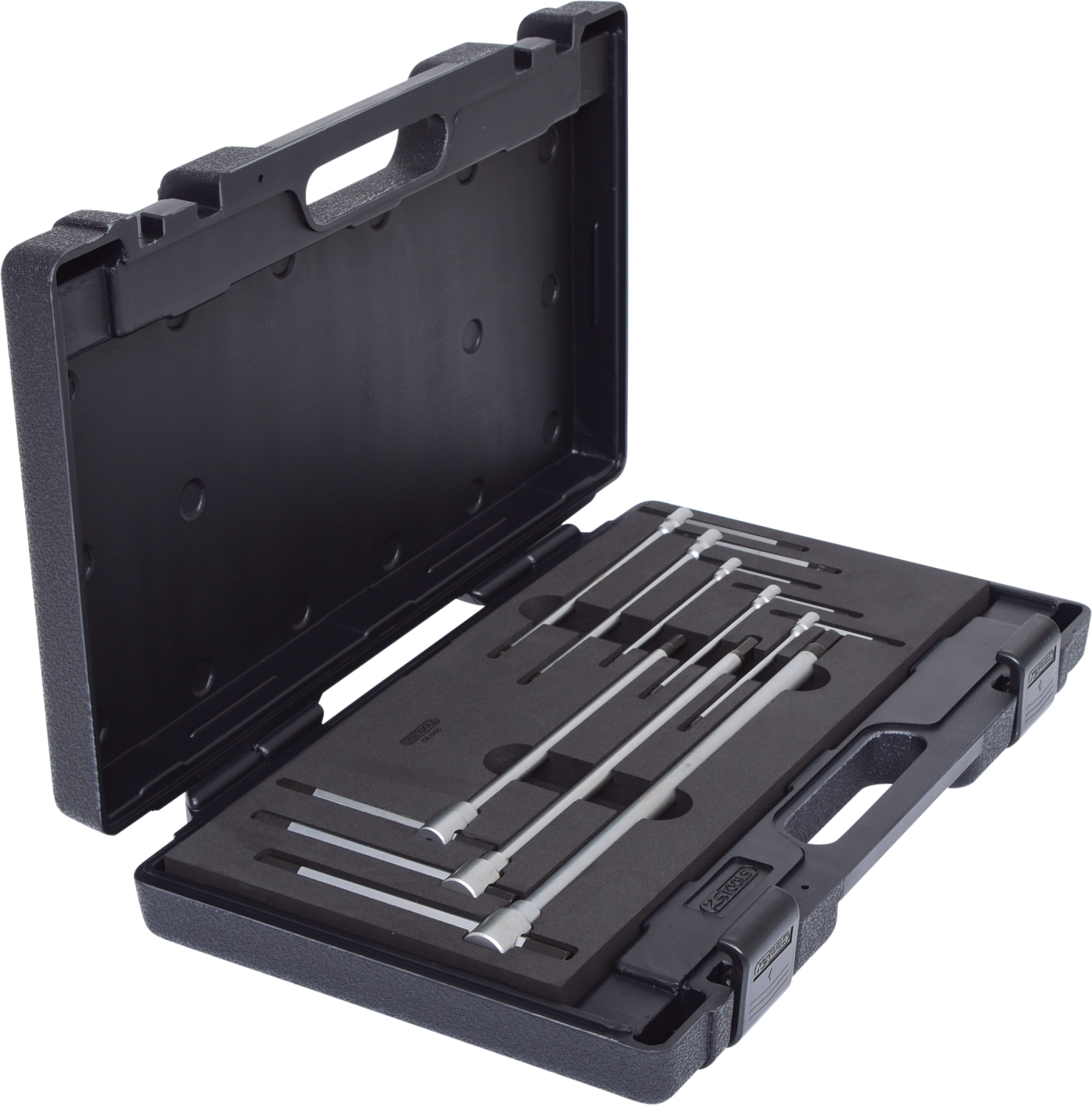 KS Tools 3-Wege T-Griff-Innensechskant-Schlüssel-Satz, 8-tlg