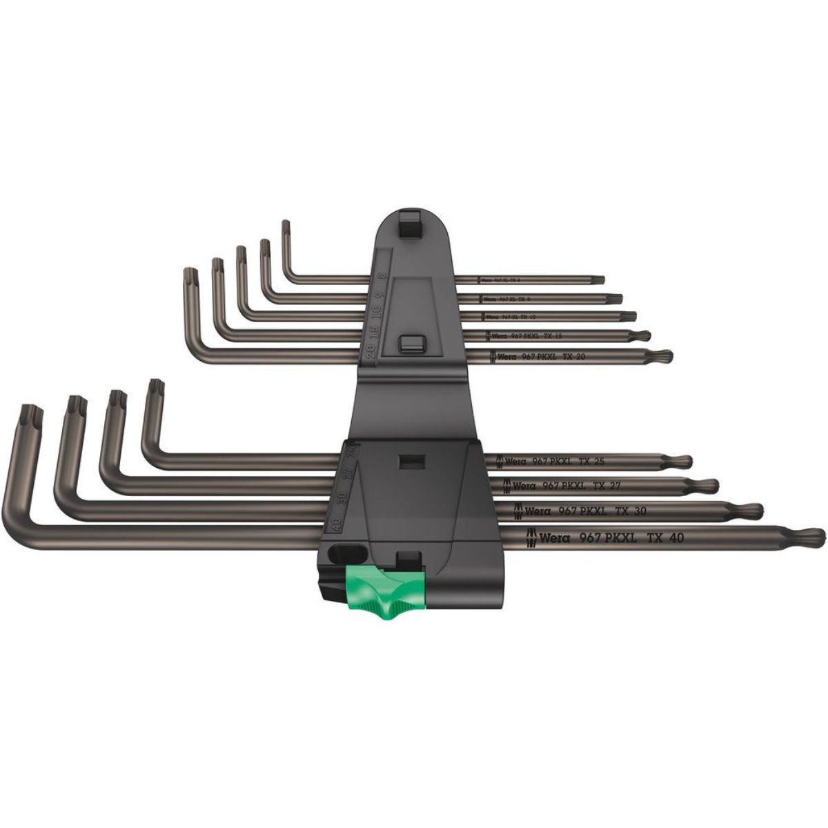 Wera 967/9 TX XL 1 Winkelschlüsselsatz, lang, 9-teilig