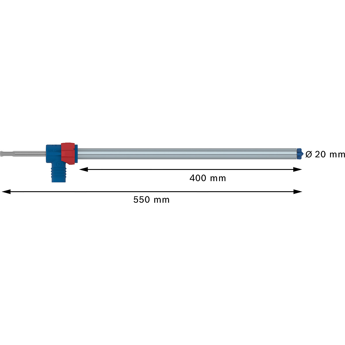 Bosch EXPERT SDS Plus Saugbohrer PP