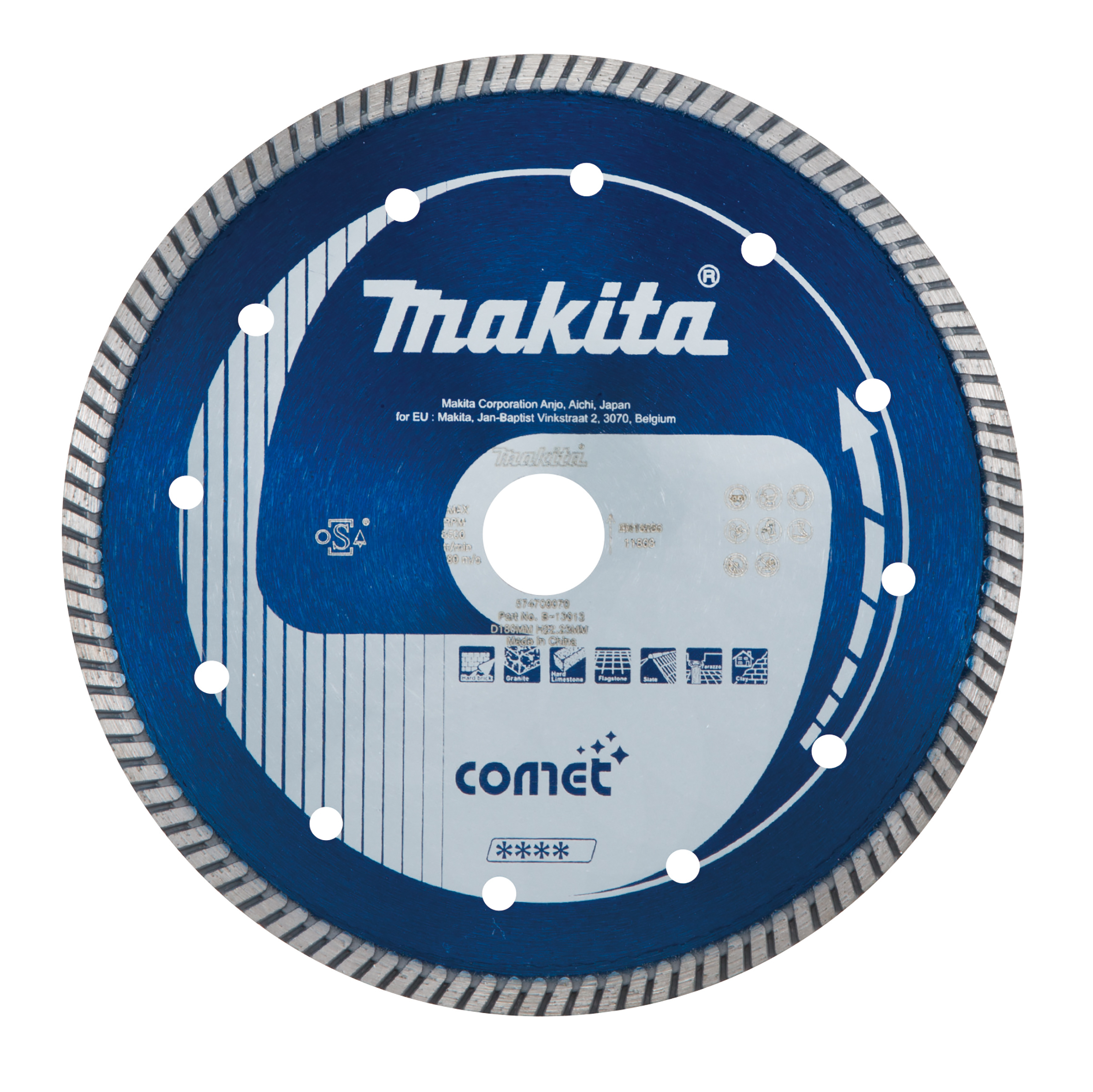 Makita Diamantsch. 180x22,23 COMET - B-13013