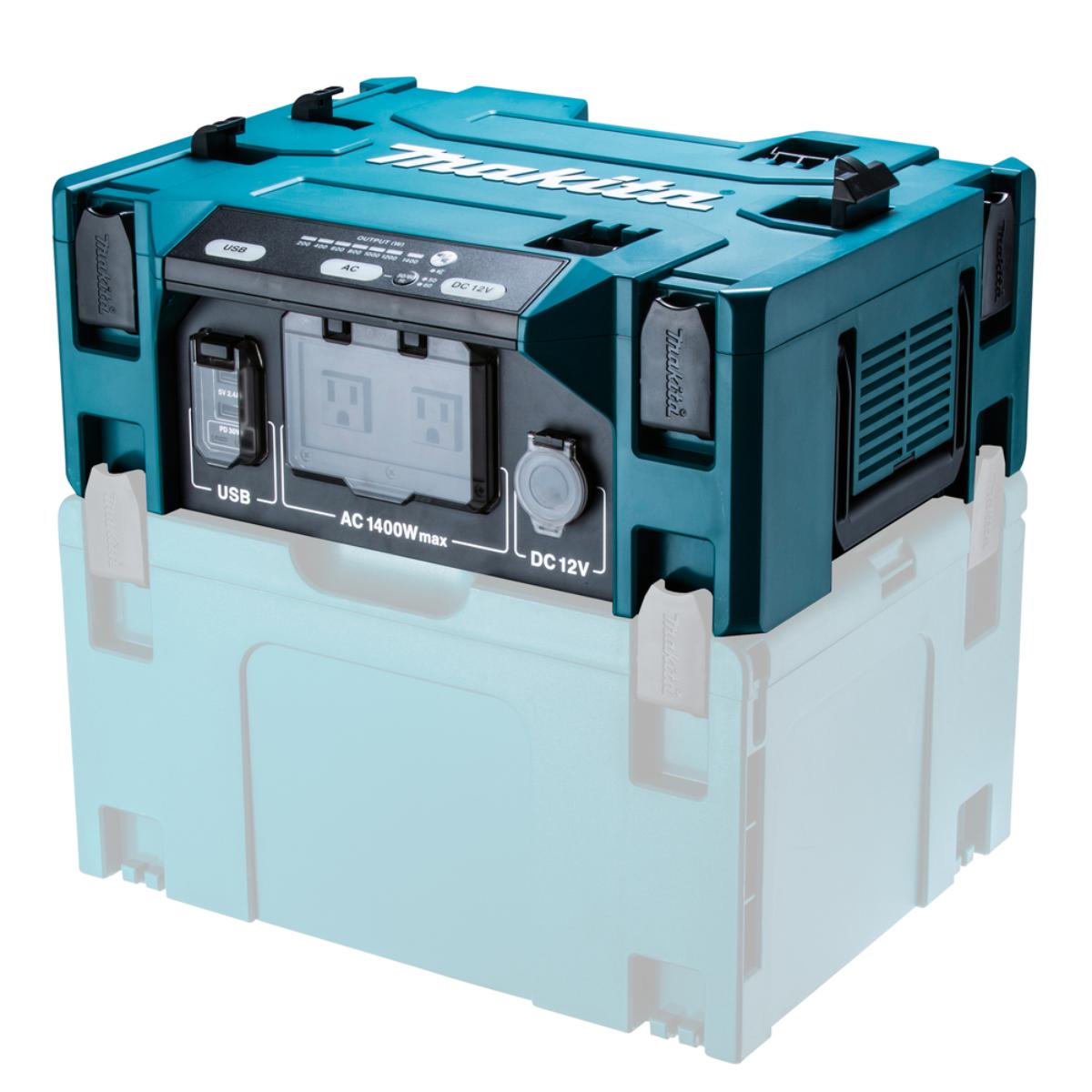 Makita Stromwandler MAKPAC 1.400 W - 230V - 12V - BAC01
