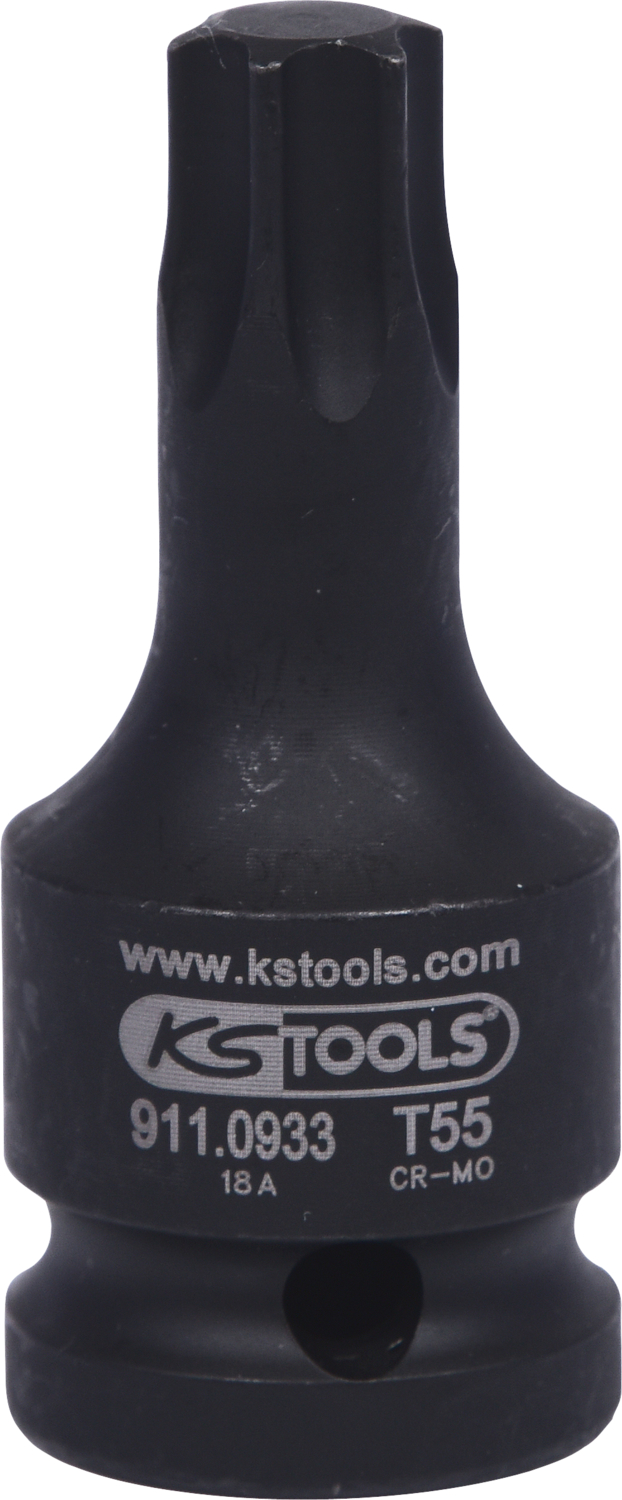 KS Tools 1/2" Kraft-Bit-Stecknuss Torx, kurz