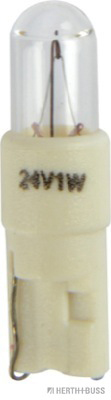 HERTH&BUSS Glühlampe, Instrumentenbeleuchtung, 24 V, 1 W, KW2x4,6d