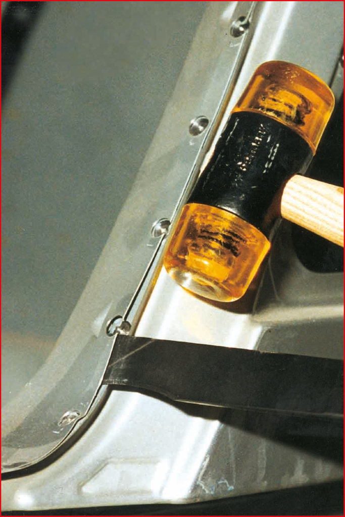 KS Tools Karosserie-Schlitzmeißel-Satz, 4-tlg