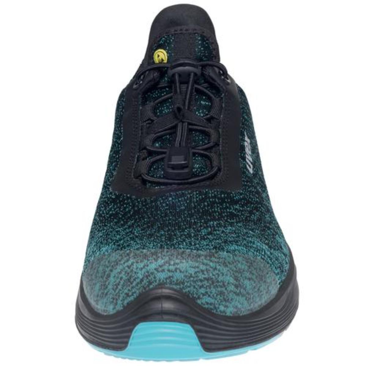 uvex 1 G2 Sicherheitsschuh Halbschuhe S1P, schwarz/grün/blau