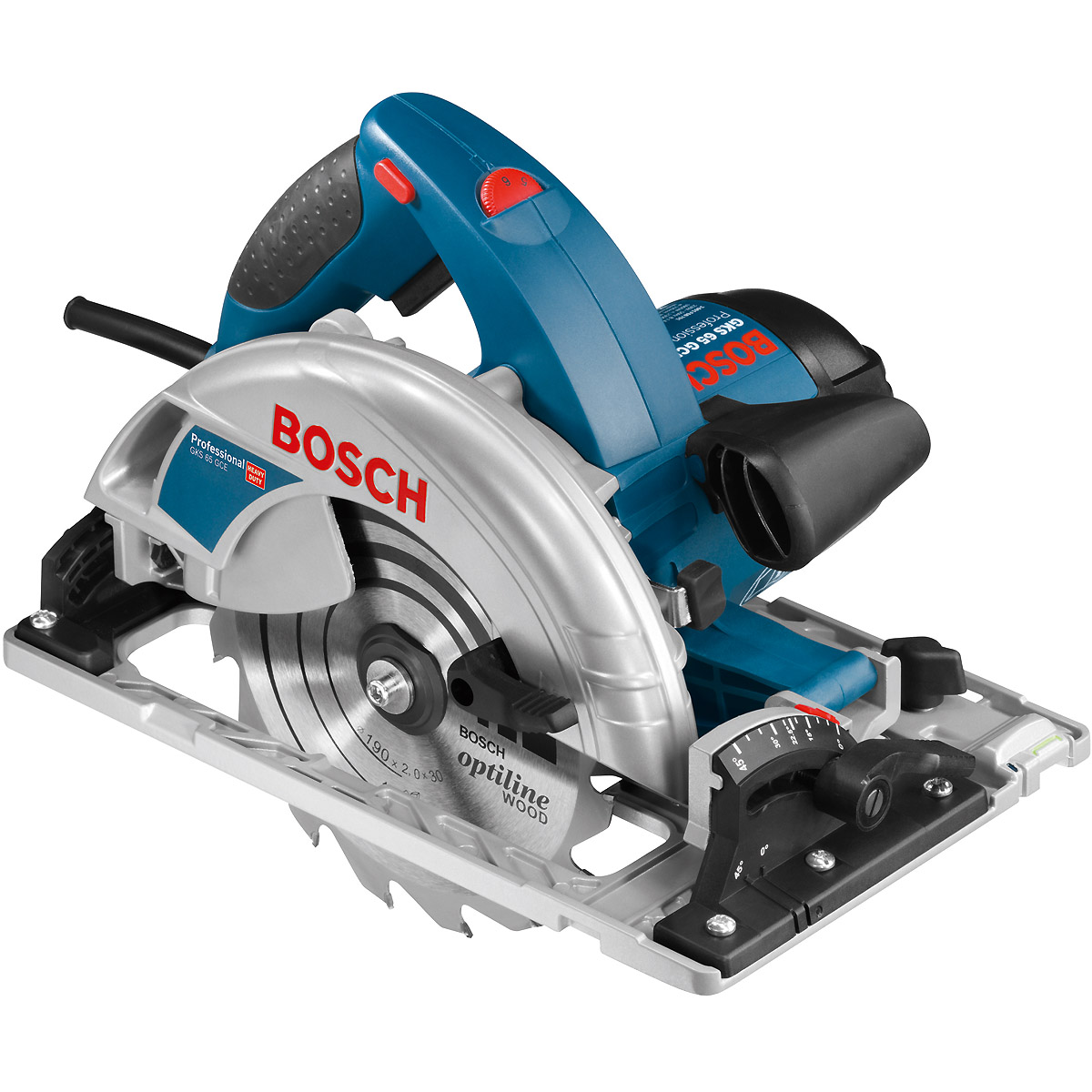 Bosch Handkreissäge GKS 65 GCE, im Karton