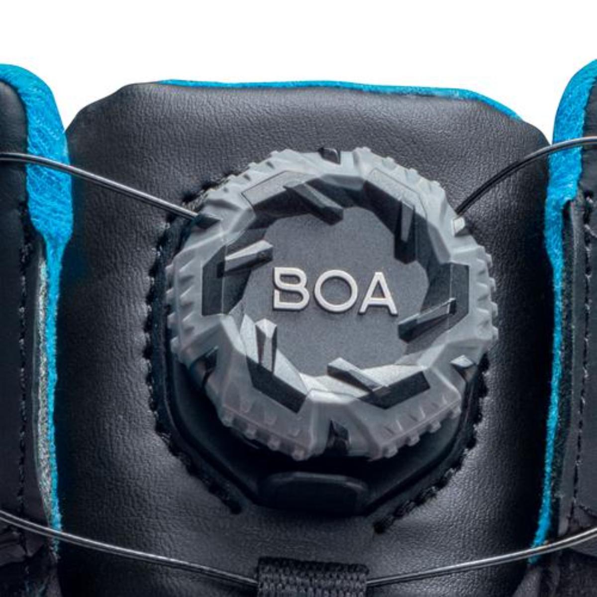 uvex 2 xenova BOA Sicherheitsschuh Stiefel S3, schwarz/blau
