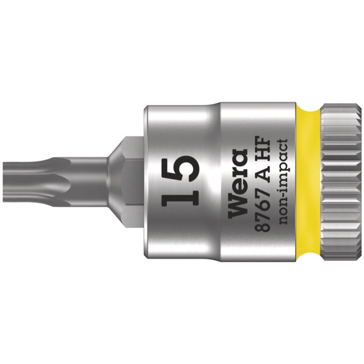 Wera 8767 A HF TORX Zyklop Bitnuss mit 1/4"-Antrieb, mit Haltefunktion