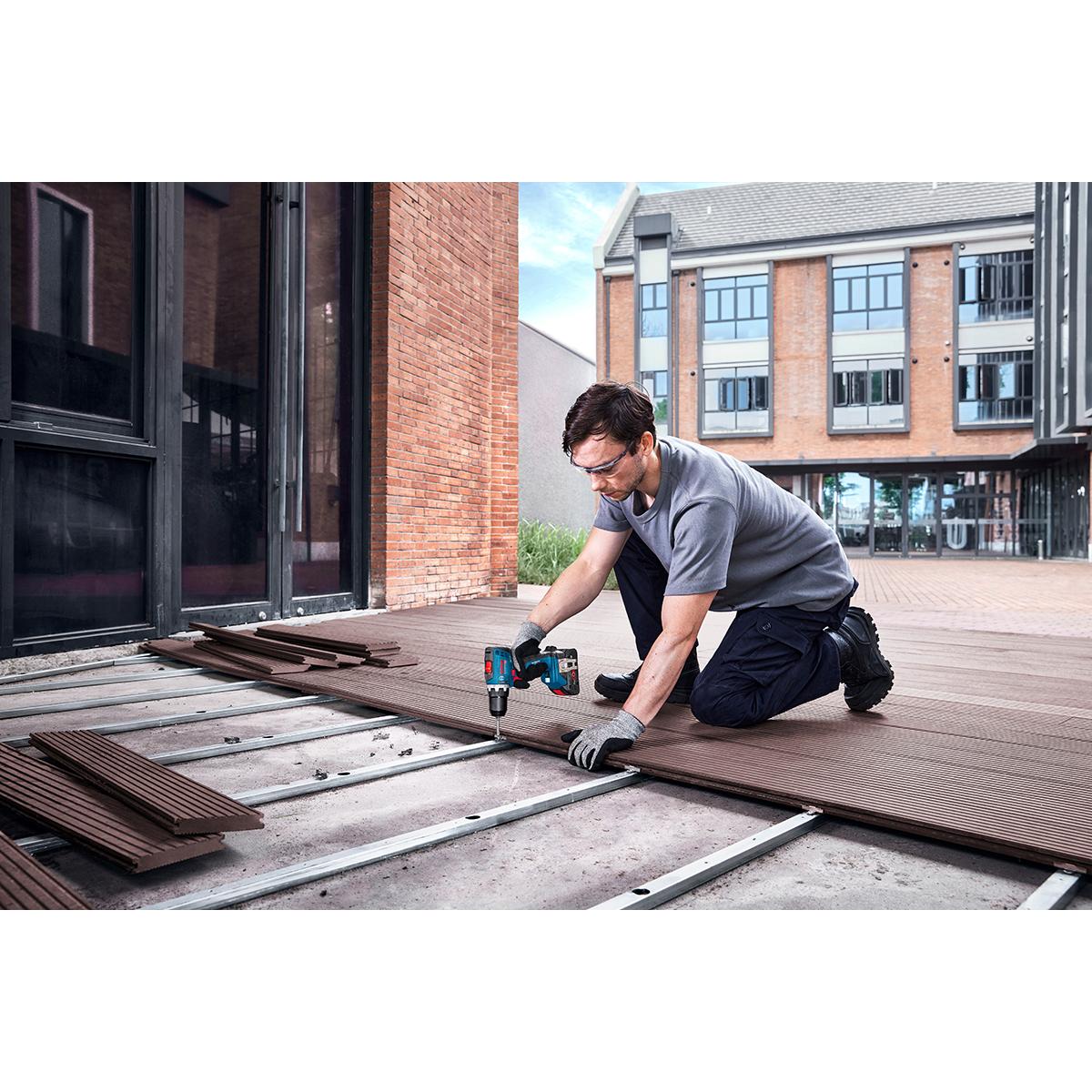 Bosch Akku-Bohrschrauber GSR 18V-65, 2 x Akku ProCORE18V 4.0Ah, L-BOXX-Koffer