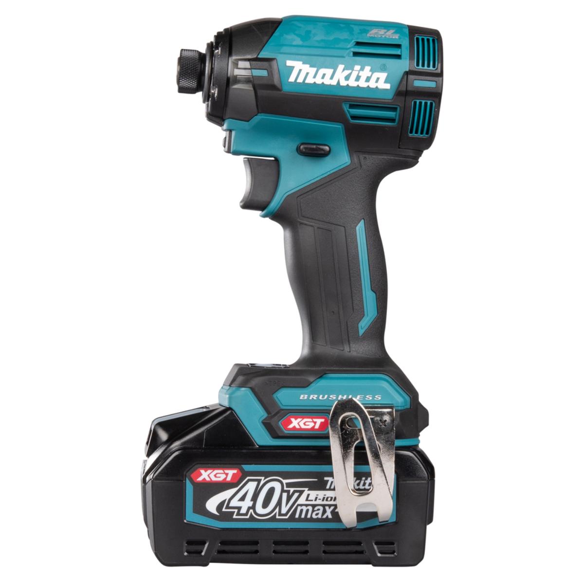 Makita Akku-Schlagschrauber XGT - 40V max. - 1/4 Zoll - 170 Nm - 0-3.700 U/min - TD002GD202