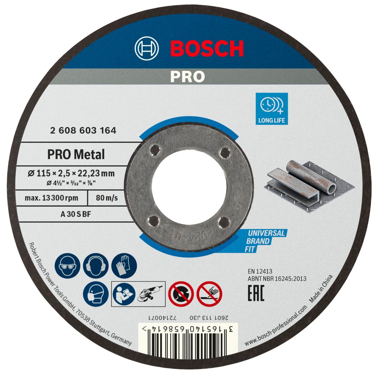 Bosch PRO Trennscheibe gerade Standard for Metal A 30 S BF